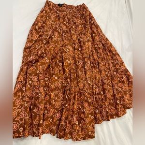 J Crew MIDI Skirt size small